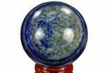 Polished Lapis Lazuli Sphere - Pakistan #123461-1
